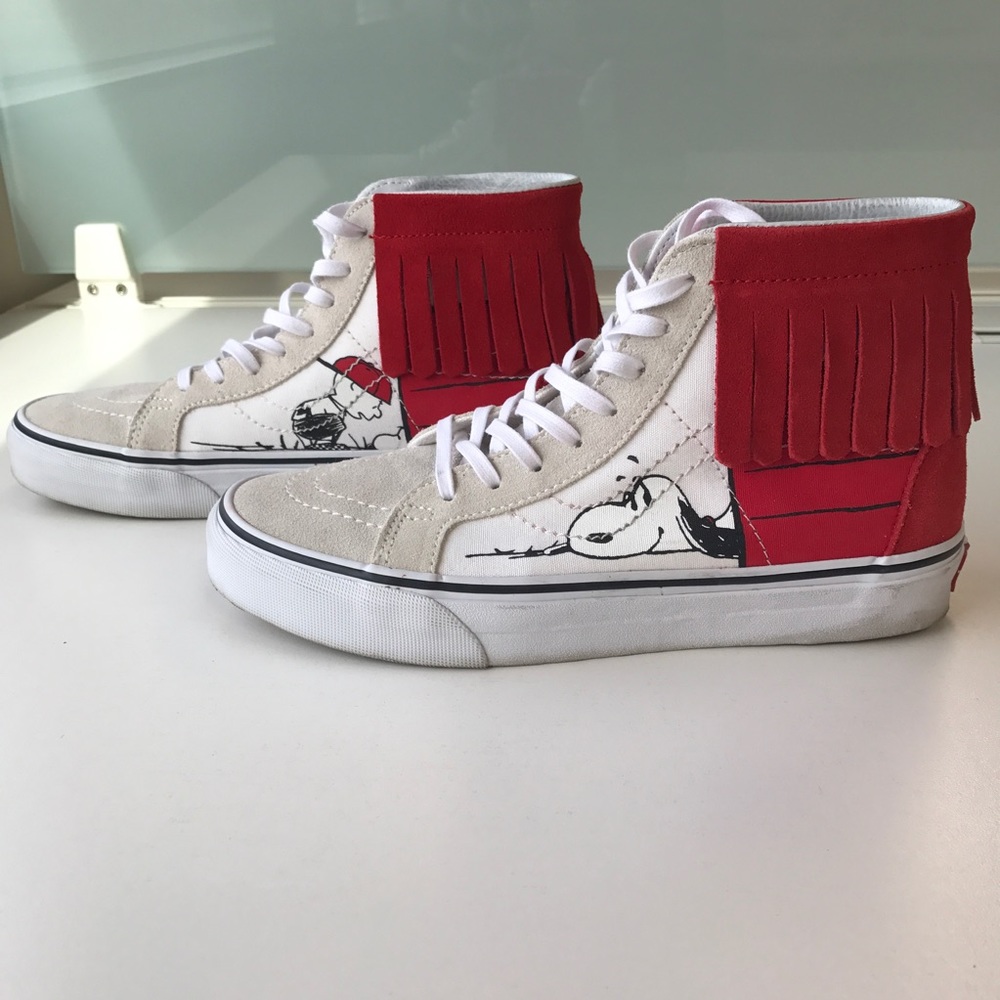 Peanuts Vans Sk8-Hi Moc